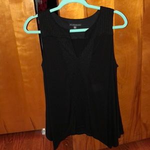 Black Sleeveless Top